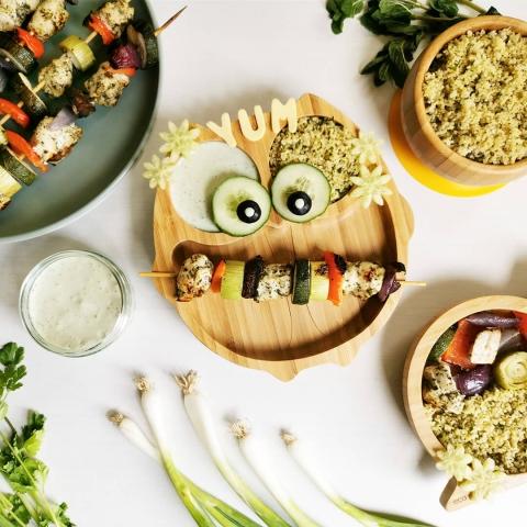 Tasty Chicken Kebabs & Couscous